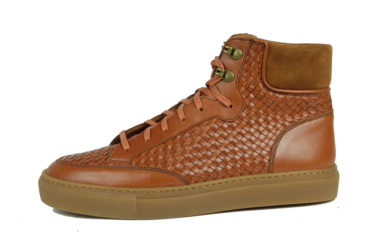 Richland - Braided Cedar Calf / Cumin Suede