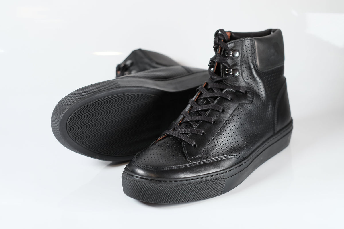 Richland - Black Perforated Calf - CLEARANCE - Grade 1