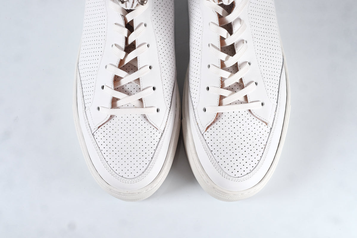 Richland - White Perforated Calf - CLEARANCE - Grade 1