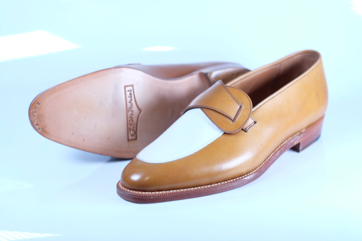 Meridian - Caramel Calf / White Calf - CLEARANCE - Grade 2