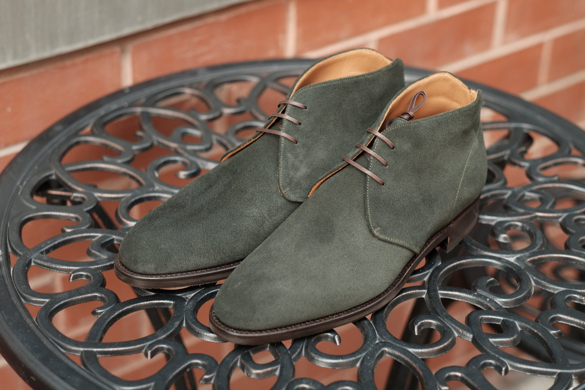 Whatcom - Kale Suede - SECOND