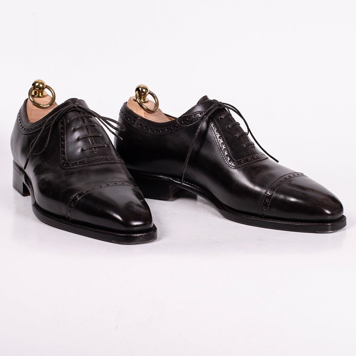 Adelaide Oxford - Dark Brown Calf (Pre-Owned)