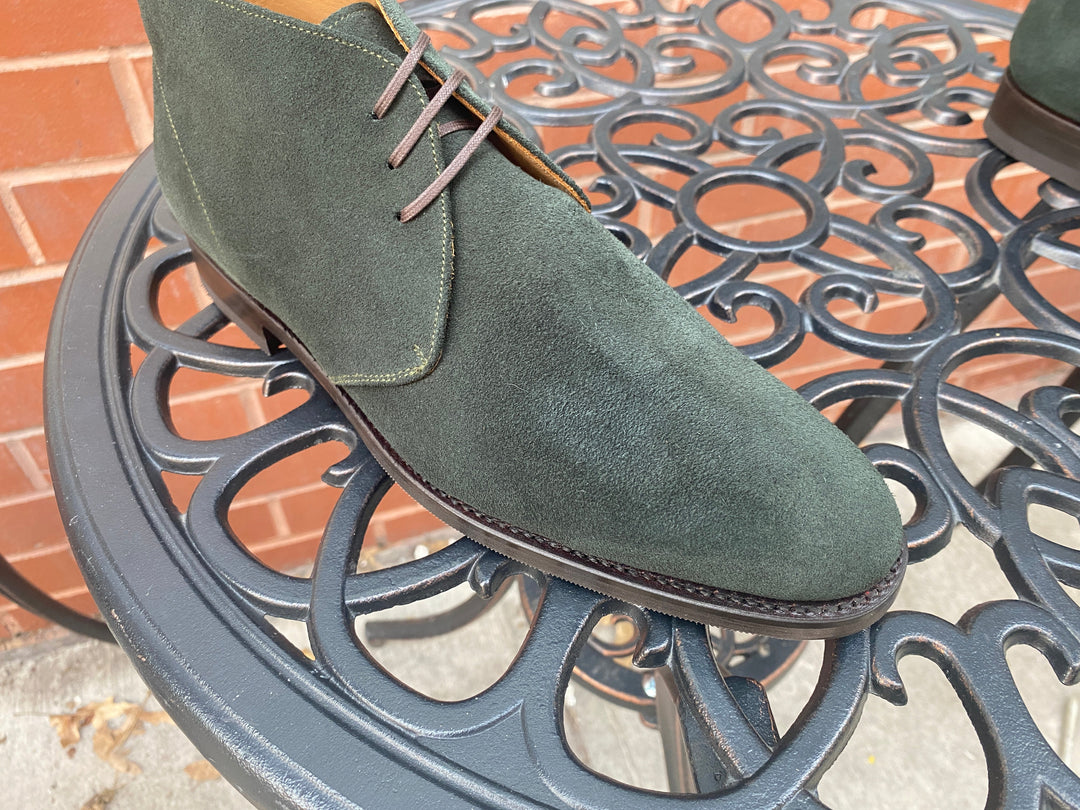 Whatcom - Kale Suede - SECOND