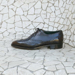 Load image into Gallery viewer, Full Brogue Wingtip Oxford - Espresso Patina
