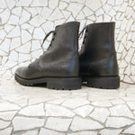 Load image into Gallery viewer, Derby Simple Boot - Black Patina
