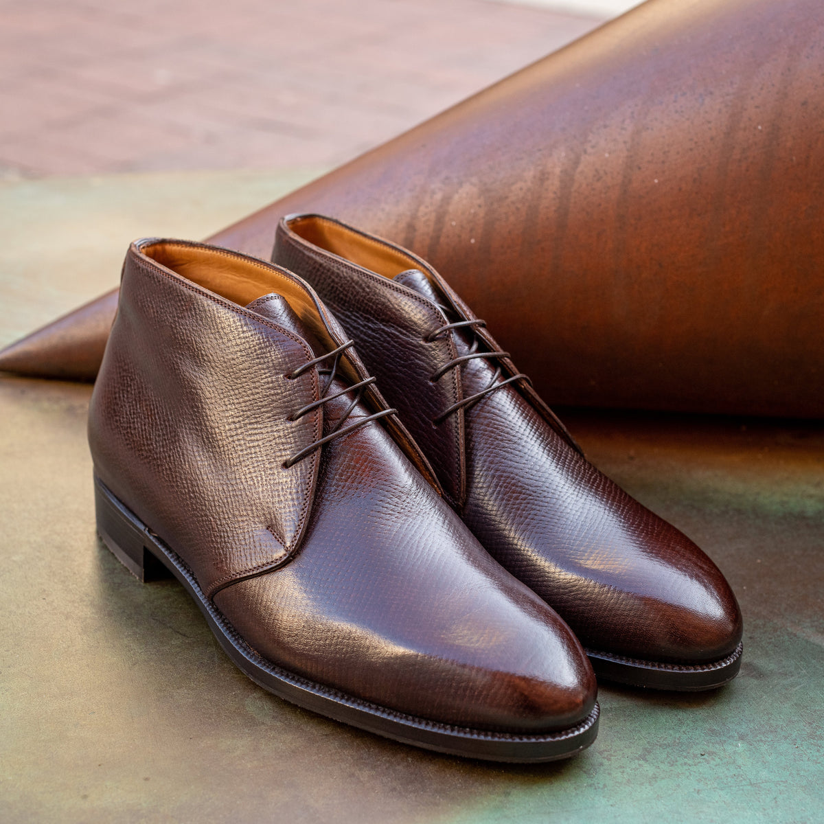 Style 3403 Mod. - Saddle Brown Hatchgrain