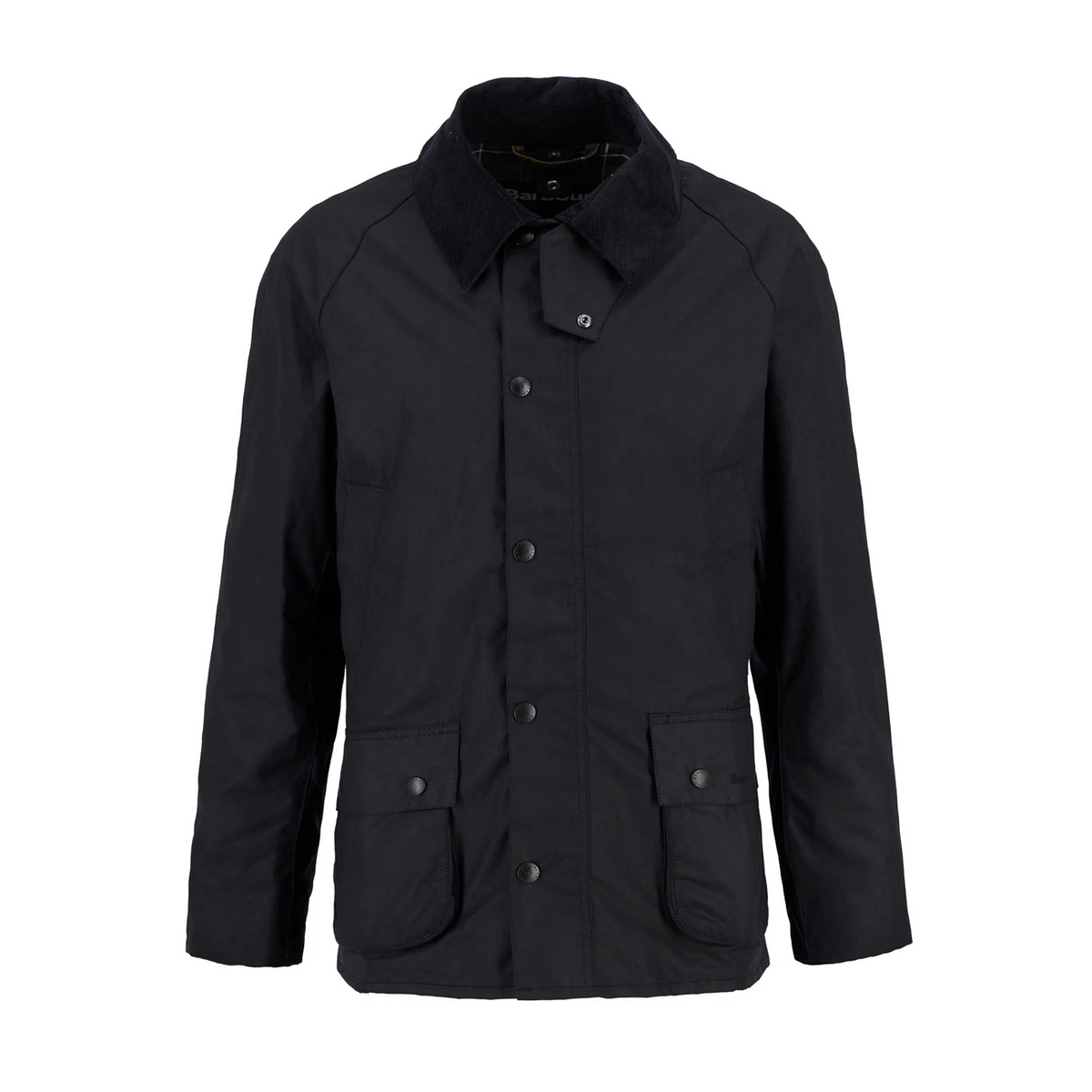 Ashby Waxed Jacket - Black