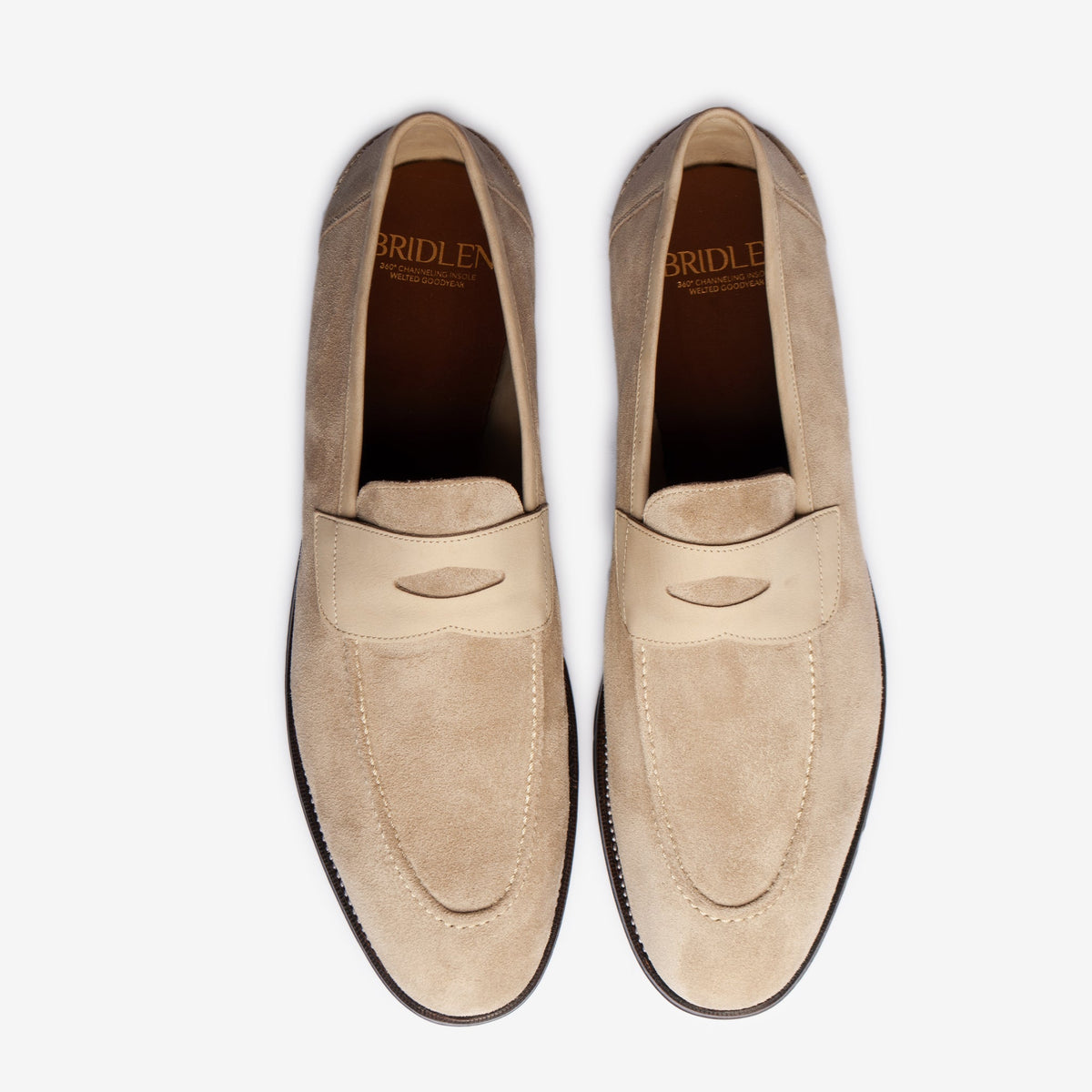 Unlined Penny Loafer II - Stone - Rufer Last