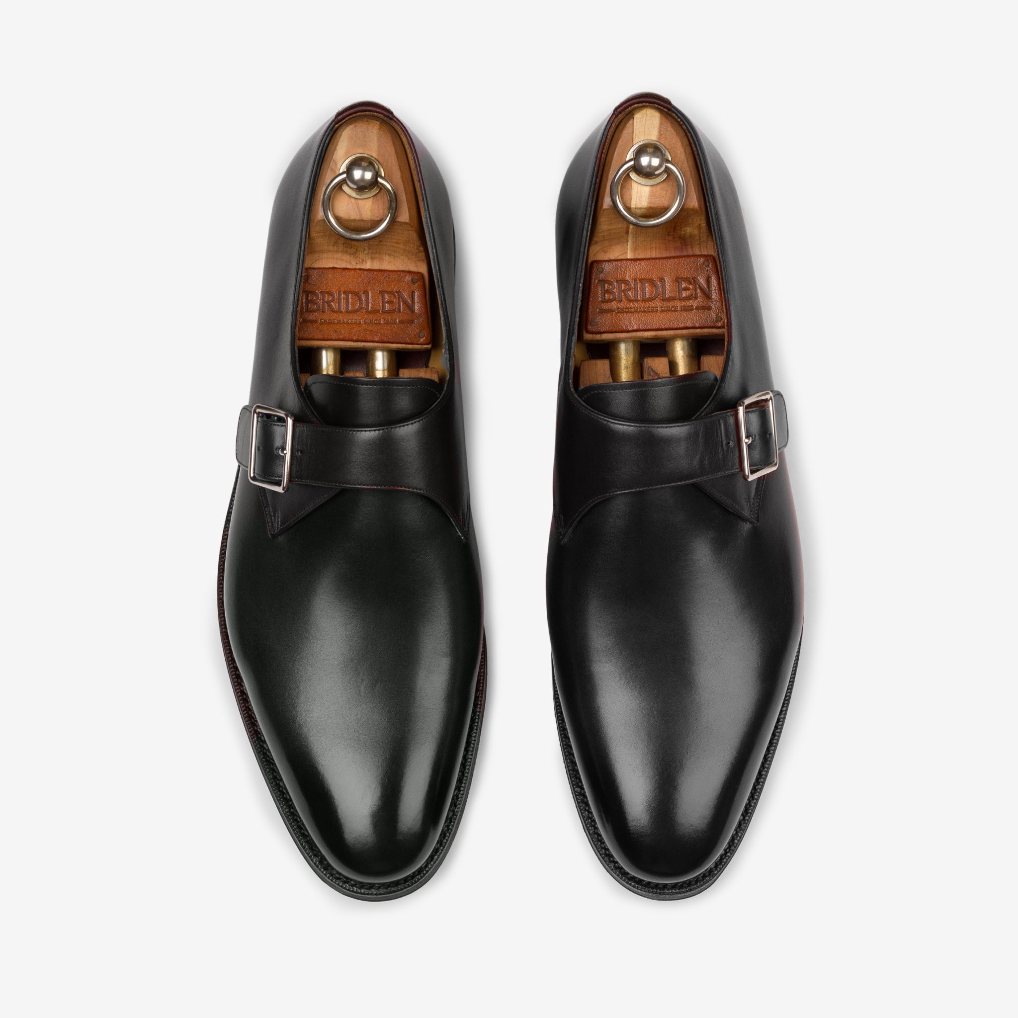 Single Monk - Black Calf - Zip Last – Marketplace by The Shoe Snob