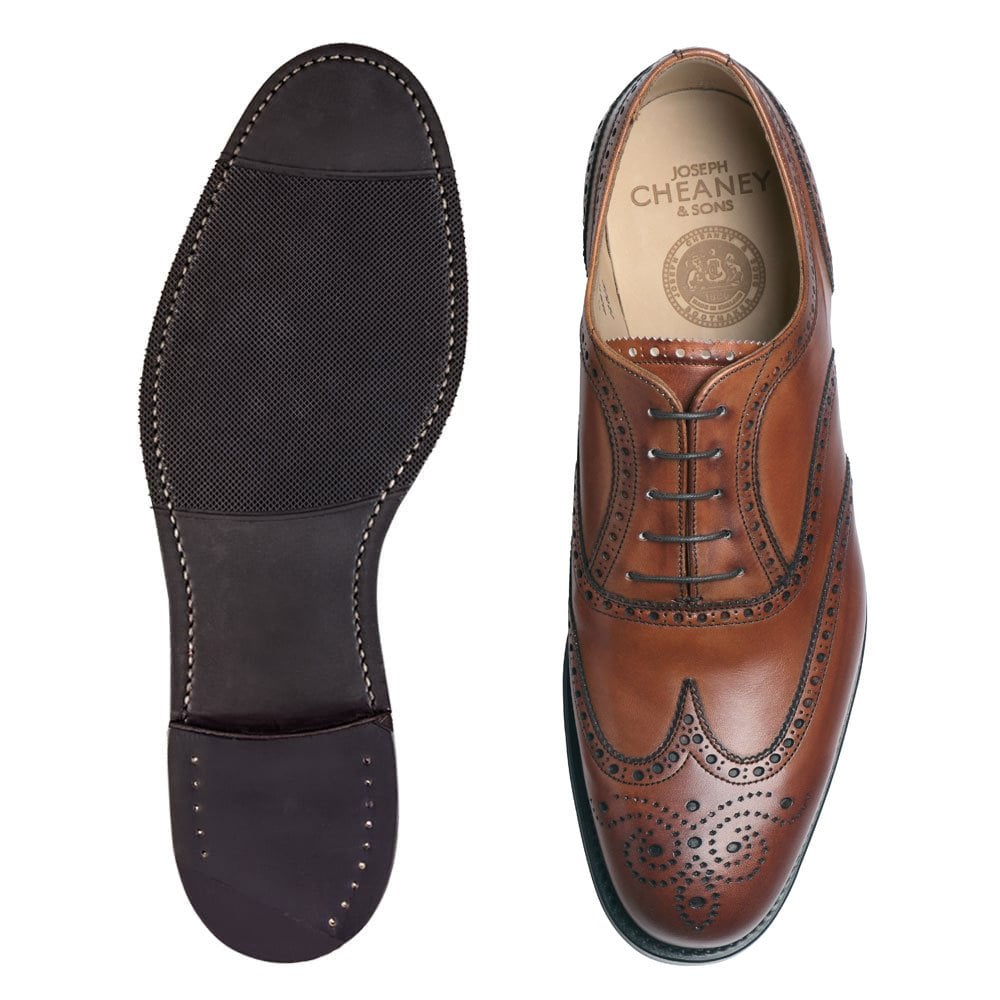 Cheaney - Arthur III - Dark Leaf Calf – Marketplace by The Shoe Snob