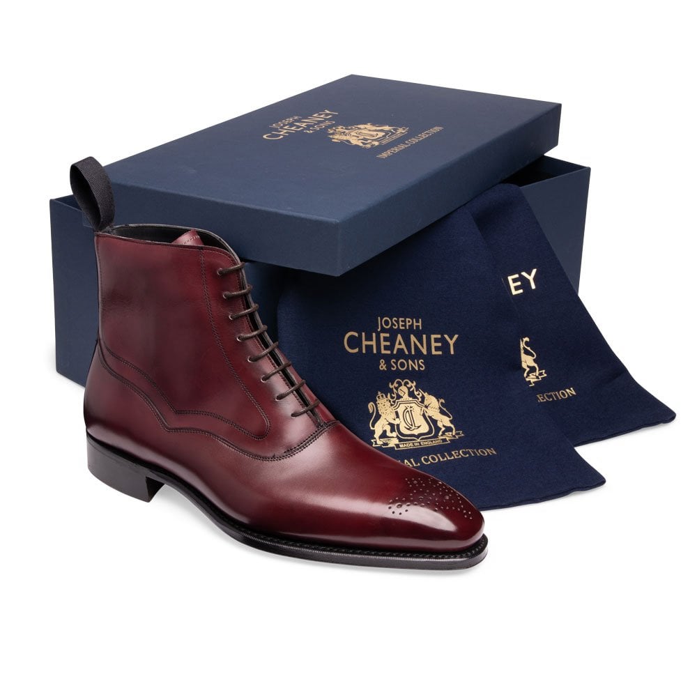 Hanover - Burgundy Burnished Calf