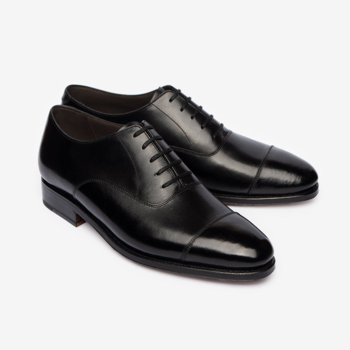Straight Tip Oxford - Black - Zip Last