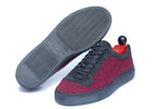 Load image into Gallery viewer, Woodinville - Red Poulsbo Tweed / Black Suede
