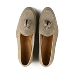 Load image into Gallery viewer, Belgian Tassel Loafer - Sand Suede