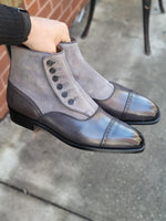 Load image into Gallery viewer, Blue Ridge - Shaded Grey / Grey Suede - DEAD STOCK