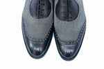 Load image into Gallery viewer, Pinehurst - Black Marble Patina / Grey Suede - DEAD STOCK