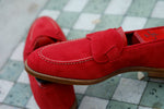 Load image into Gallery viewer, Hawthorne - Red Suede - DEAD STOCK