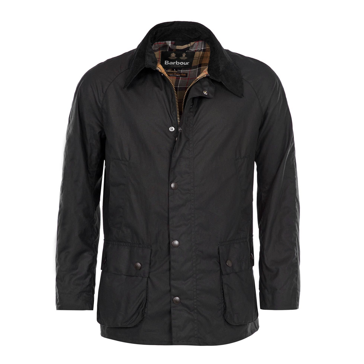 Ashby Waxed Jacket - Navy