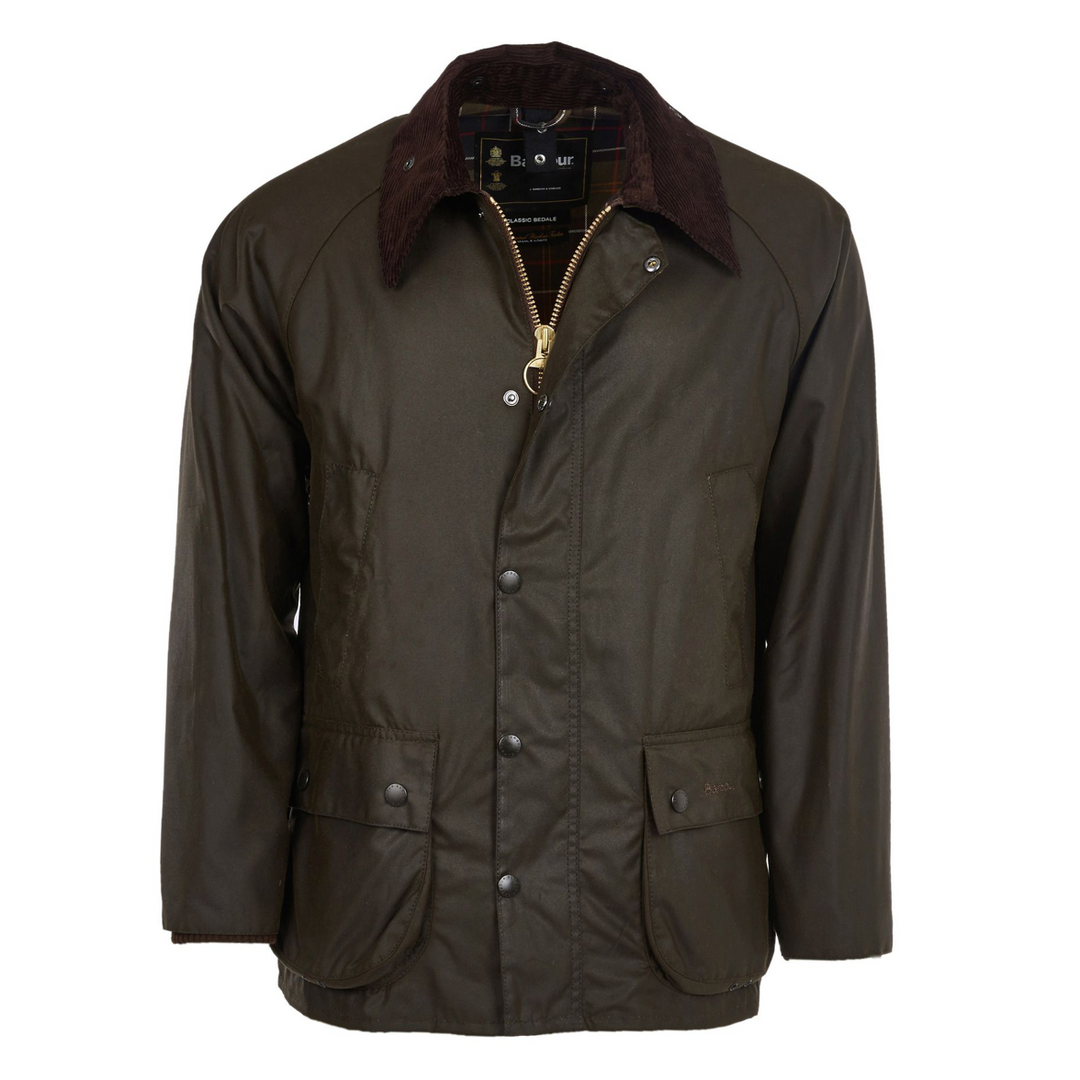 Bedale Waxed Jacket - Olive