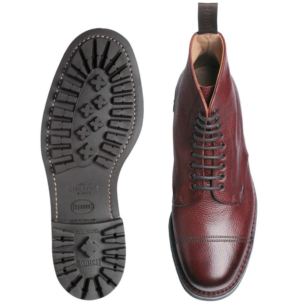 Pennine II - Burgundy Grain