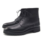 Load image into Gallery viewer, Simple Derby Boot Sample - Black Patina